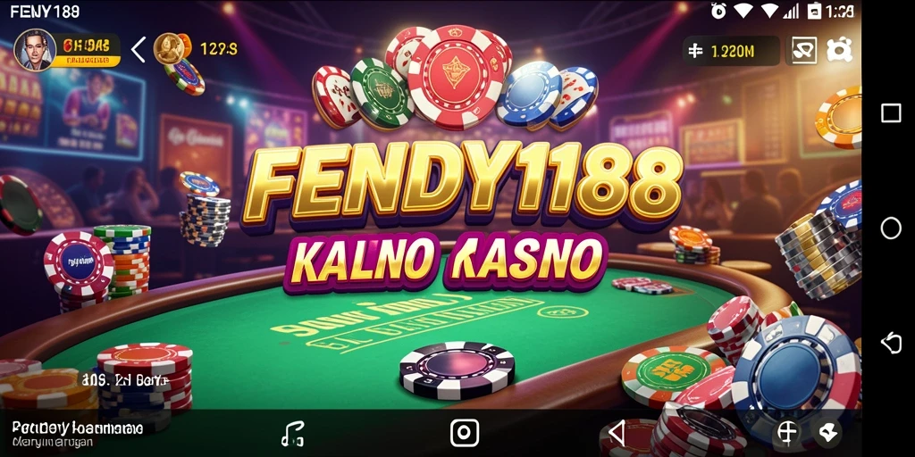 Tampilan gameplay Kasino yang menarik dan penuh warna di FENDY188.