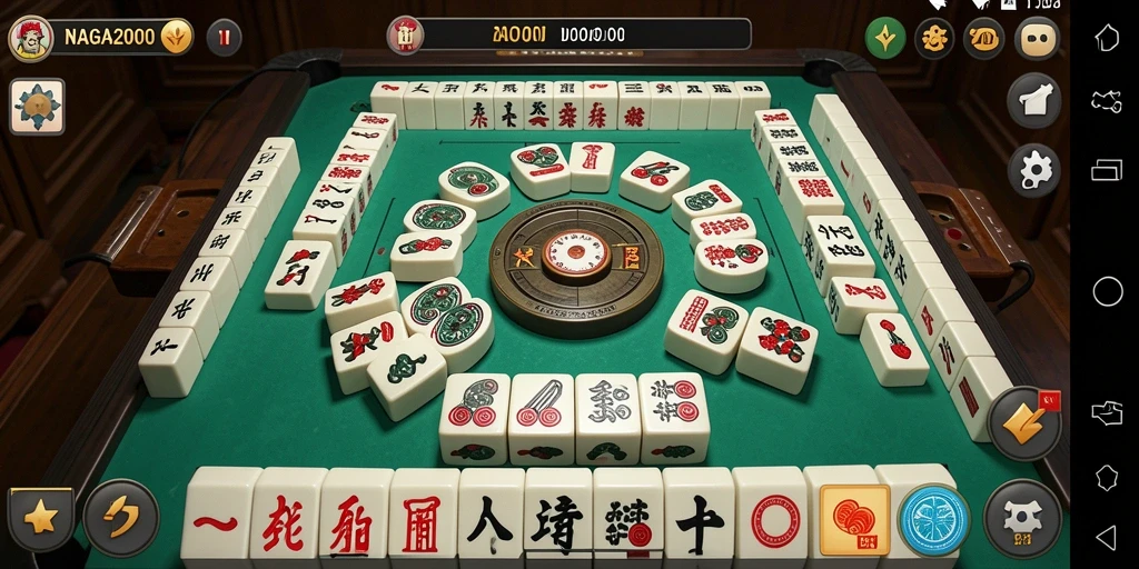 Tampilan gameplay NAGA2000 yang menarik dan penuh warna.