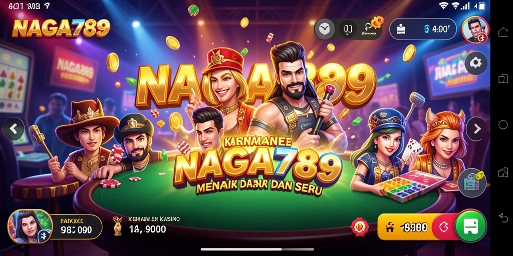 Tampilan screenshot <strong>NAGA789</strong> menampilkan permainan Kasino yang menarik dan interaktif.