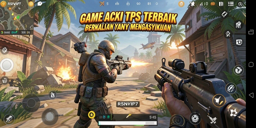 Tampilan gameplay RSNVIP7 yang mendebarkan dan penuh aksi.