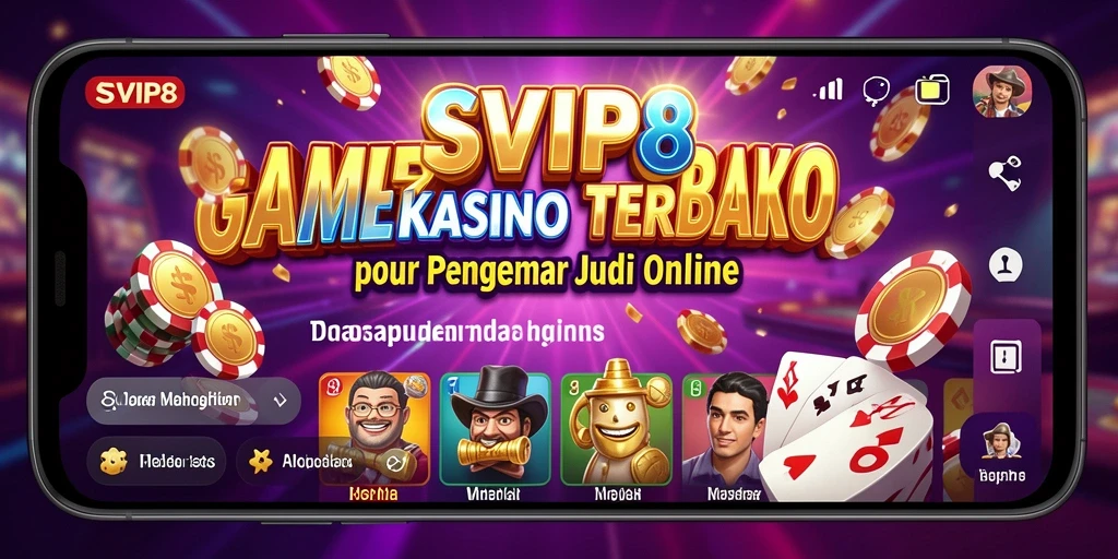 Tampilan screenshot gameplay SVIP8 yang menakjubkan dan realistis.